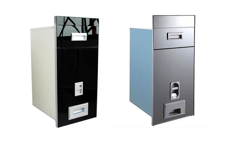 Thùng gạo mặt kính tráng gương