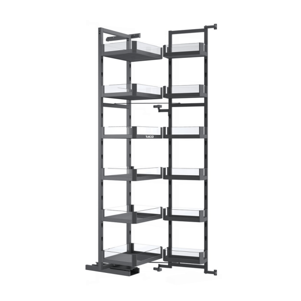 Giá đồ khô 6 tầng kéo mở cao cấp TC MG608