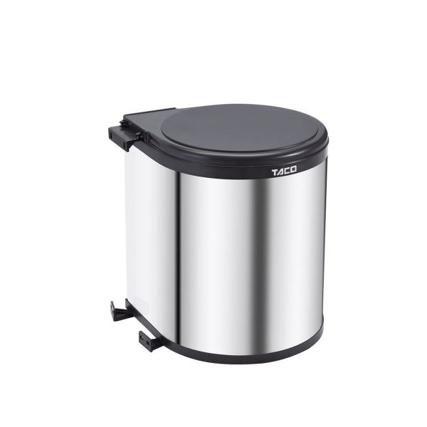 Thùng rác inox tròn gắn cánh tủ bếp TC YCK060H
